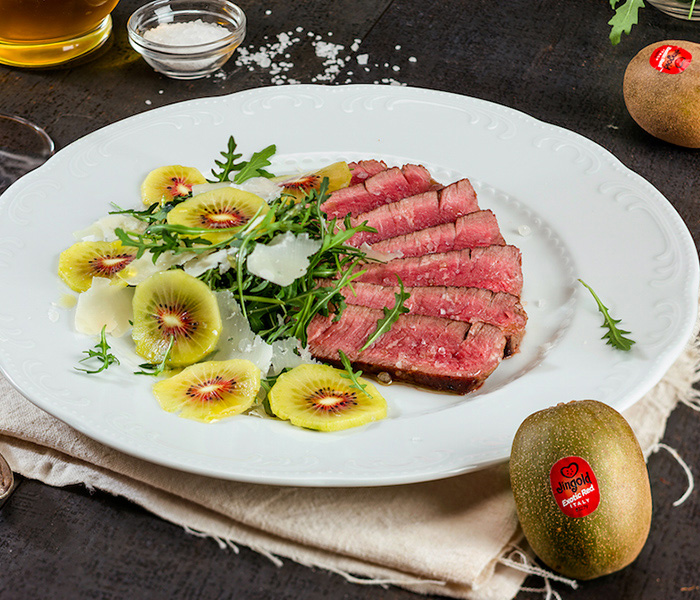 Tagliata di manzo con rucola